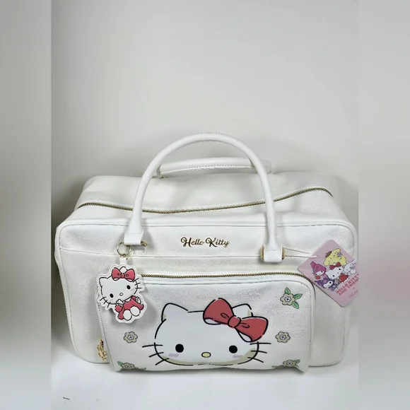 Sanrio Primark Hello Kitty Travel Bag Weekender Nwt - Picture 2 of 5